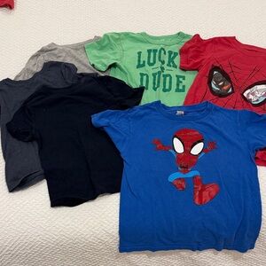 Old Navy Kids Tee Collection - Blue, Red, Green, Gray, Black size 6 toddler boy